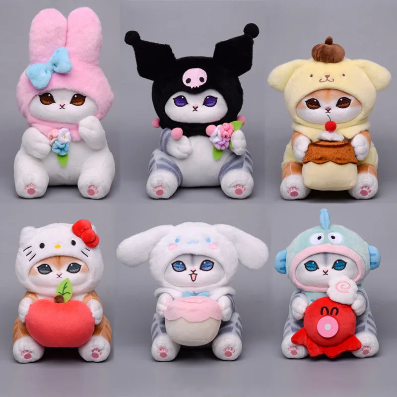 Mofusand x Sanrio Plushies