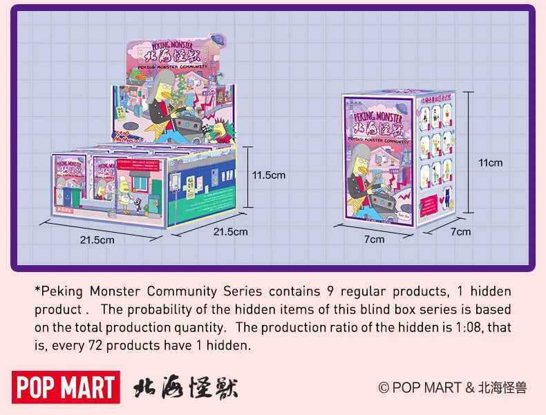 POP MART- Peking Monster Community Series