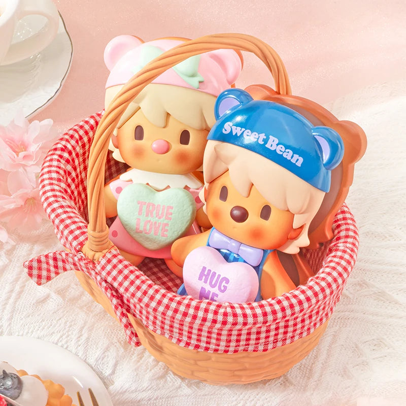 POP MART- Sweet Bean Cookie Basket Figurine