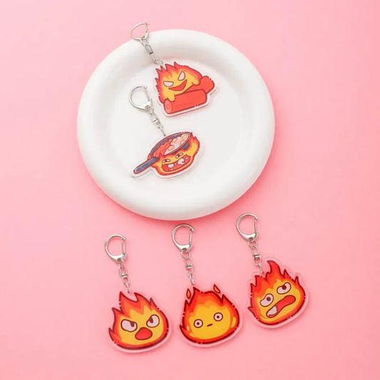 Howl's Moving Castle Keychains