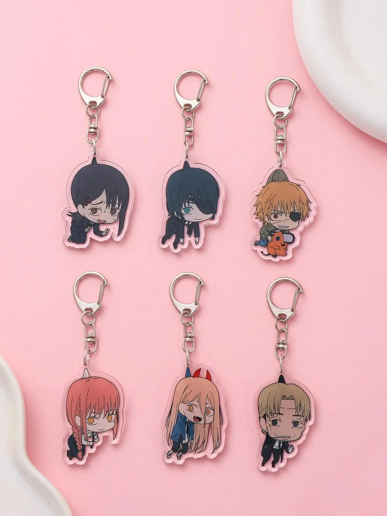 Chainsaw Man Keychains