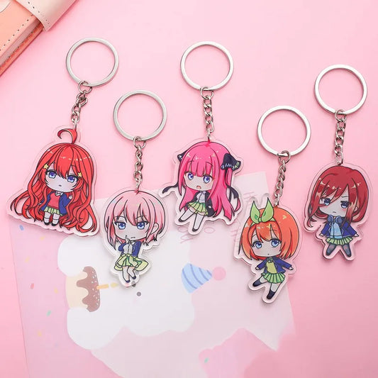 The Quintessential Quintuplets Keychains