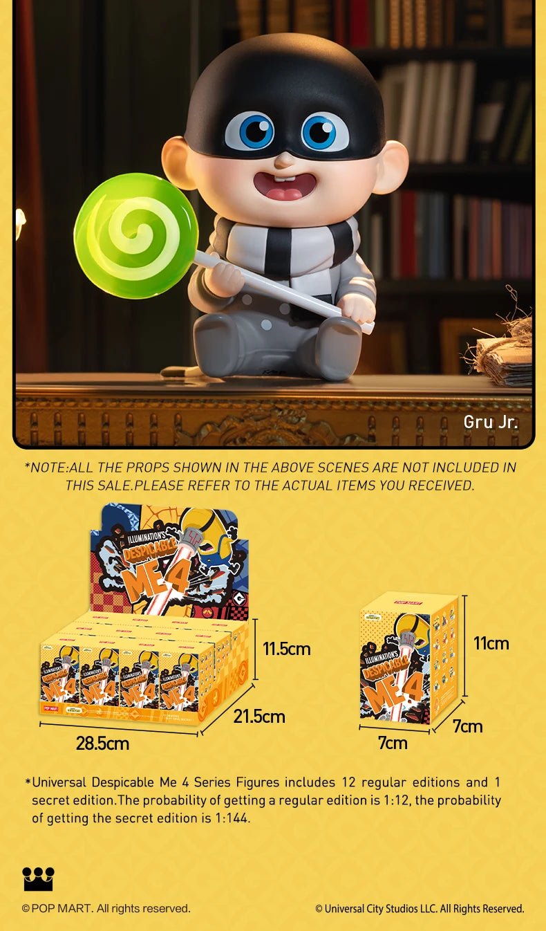 POP MART- Universal Despicable Me 4 Series