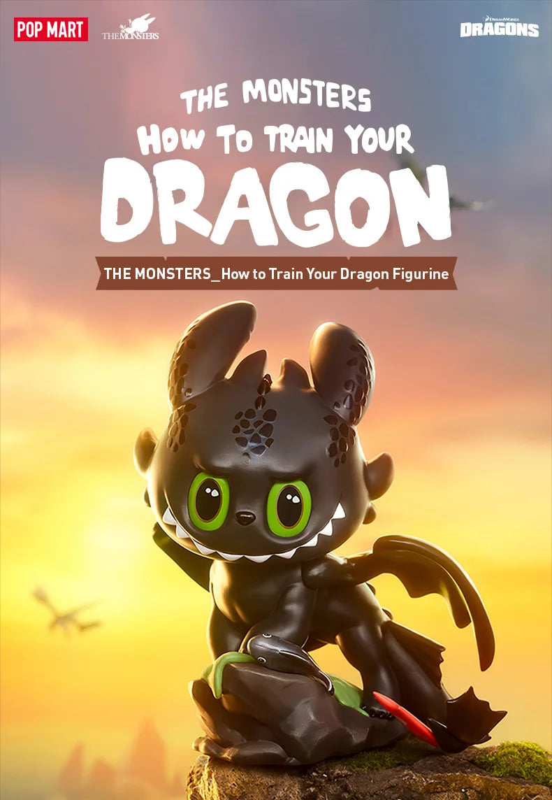 POP MART THE MONSTERS - How to Train Your Dragon 200% Figurine