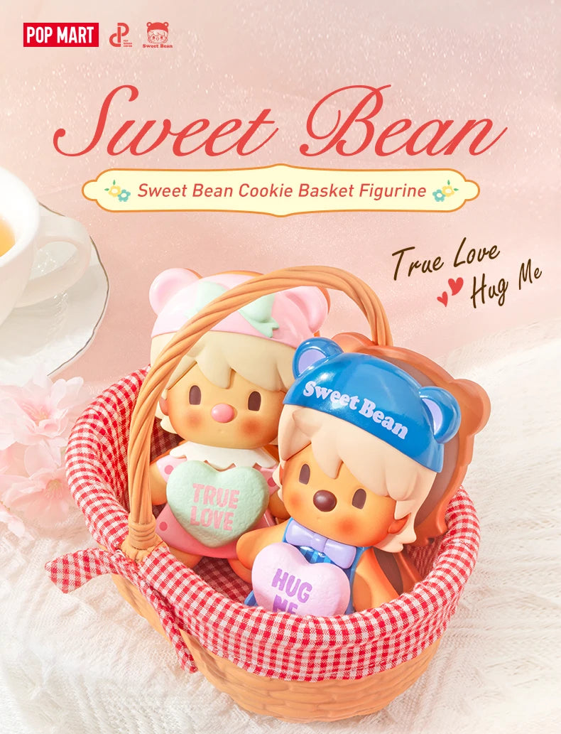 POP MART- Sweet Bean Cookie Basket Figurine