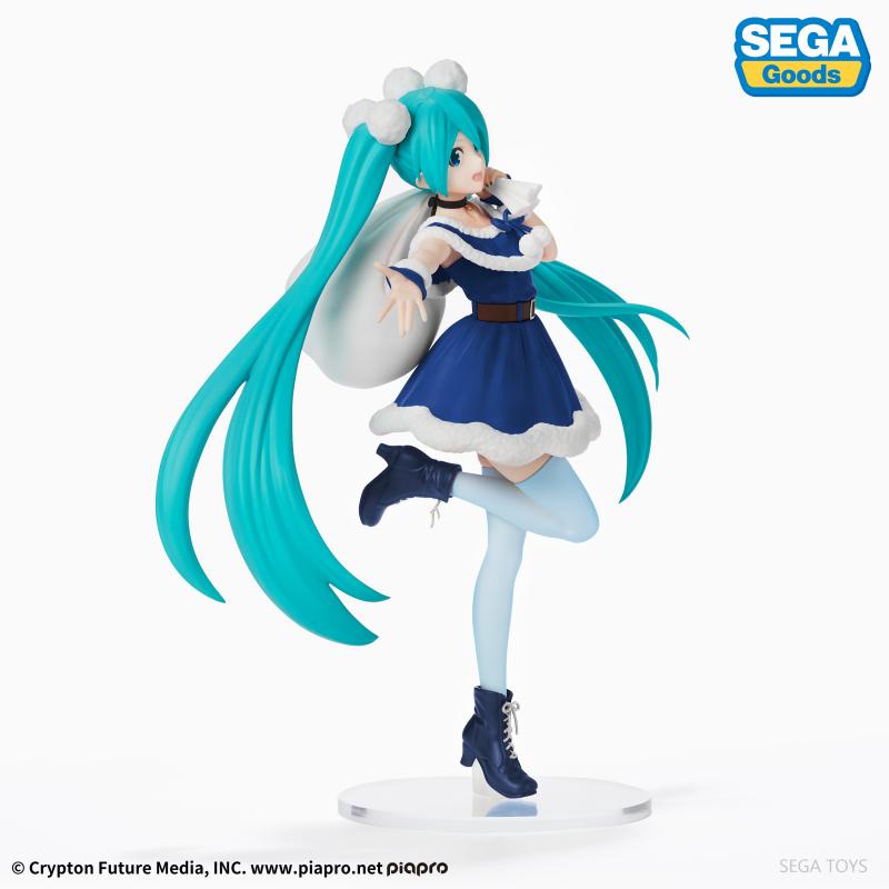 SEGA Hatsune Miku Christmas 2020 SPM Prize Figure (Blue Ver.)