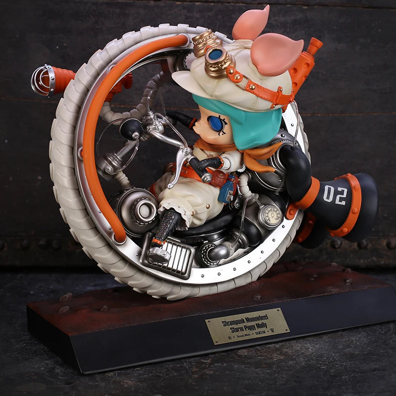 POP MART- STEAMPUNK MONOWHEEL STORM PIGGY MOLLY - SPECIAL EDITION