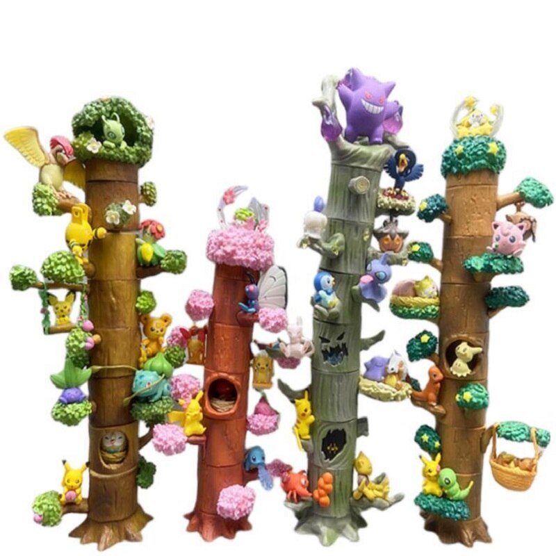 Pokemon Tree Stump Figures