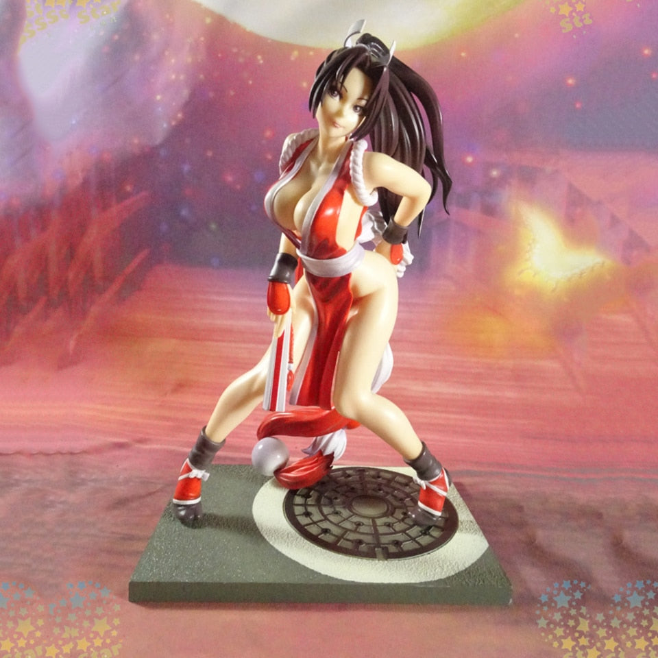 Scale 1/7-Mai Shiranui -The King of Fighters -Anime Figurine Action Figure Collectible Model Toy