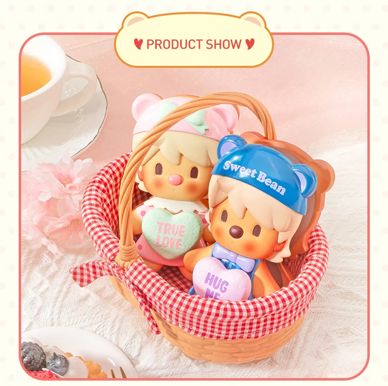 POP MART- Sweet Bean Cookie Basket Figurine