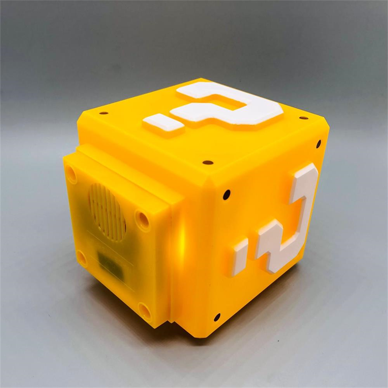 yellow cube Mario bros | 3D model