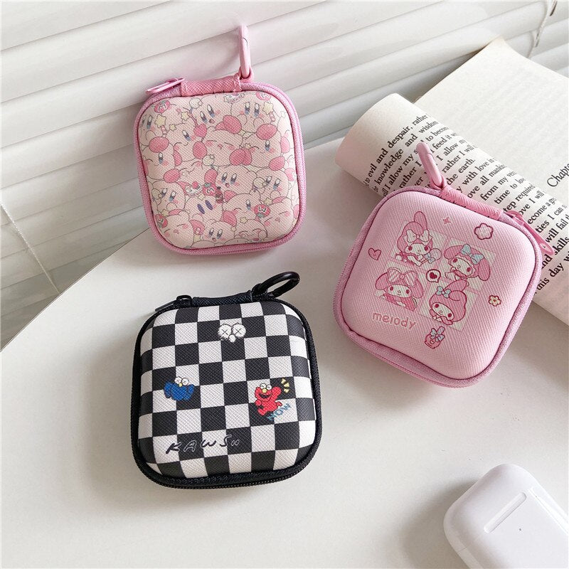 Sanrio and Kirby Headset Bags