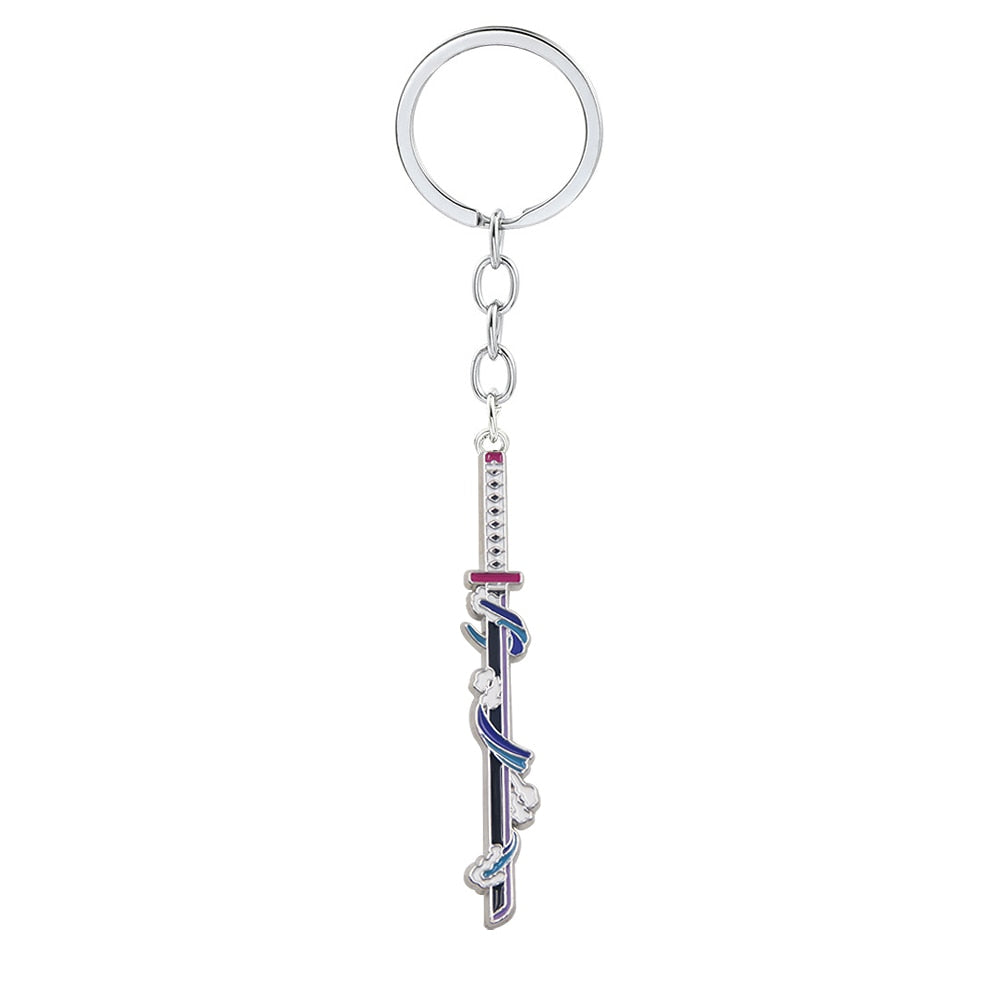 Demon Slayer Sword Keychains and Pins