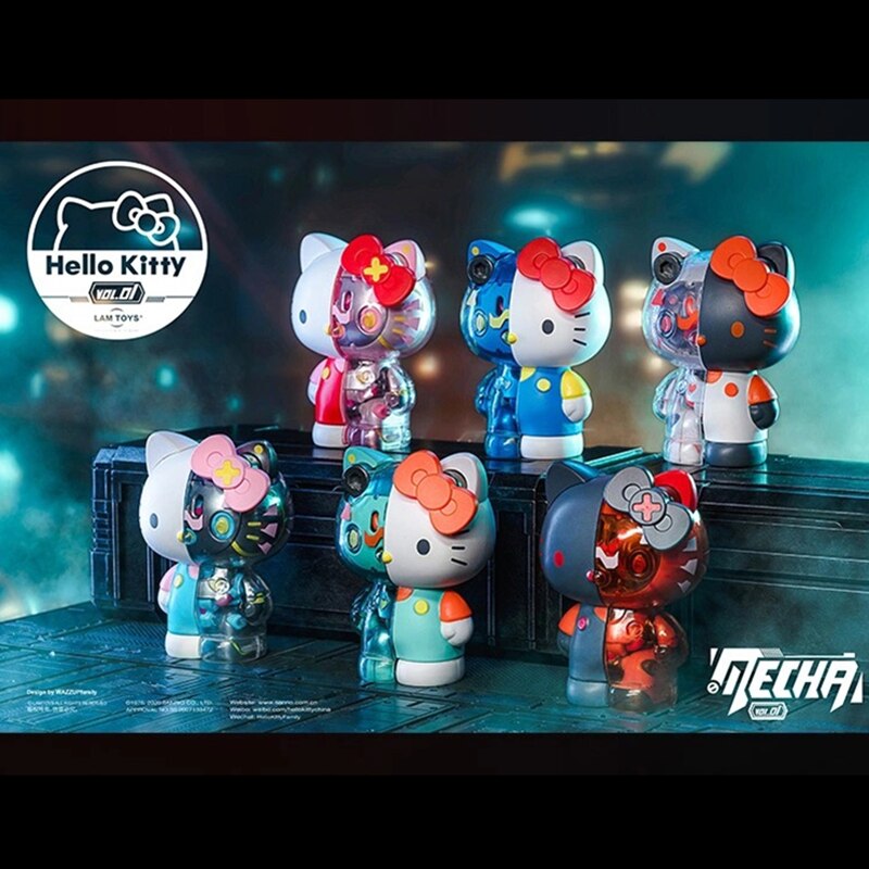 Hello Kitty Mechanical Blind Box Figure